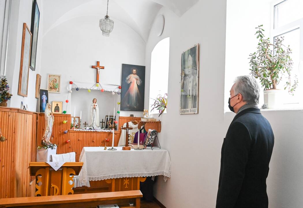 Prezidentas lankosi Panevėžio pataisos namuose