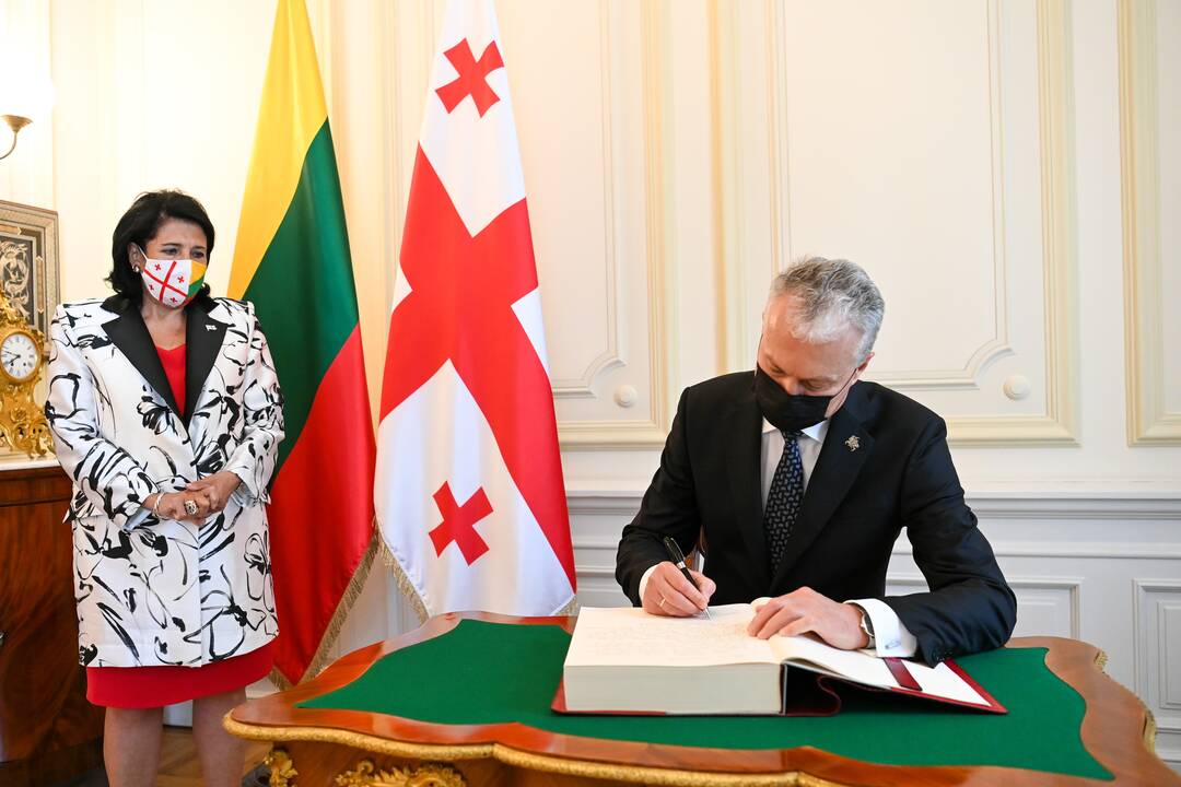 G. Nausėda tęsia vizitą Sakartvele