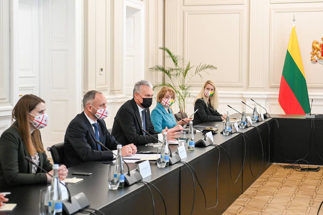 G. Nausėda tęsia vizitą Sakartvele
