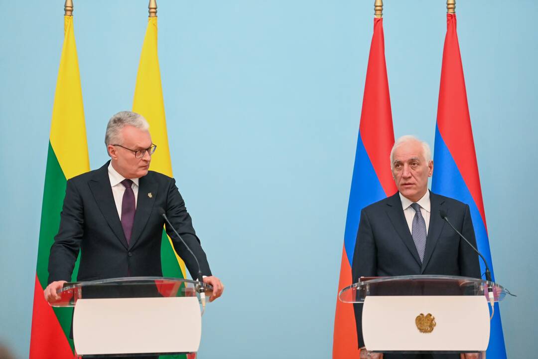 G. Nausėdos vizitas Armėnijoje