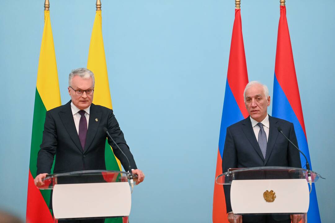G. Nausėdos vizitas Armėnijoje