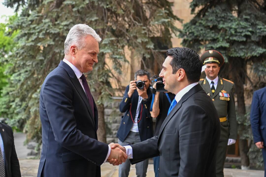 G. Nausėdos vizitas Armėnijoje