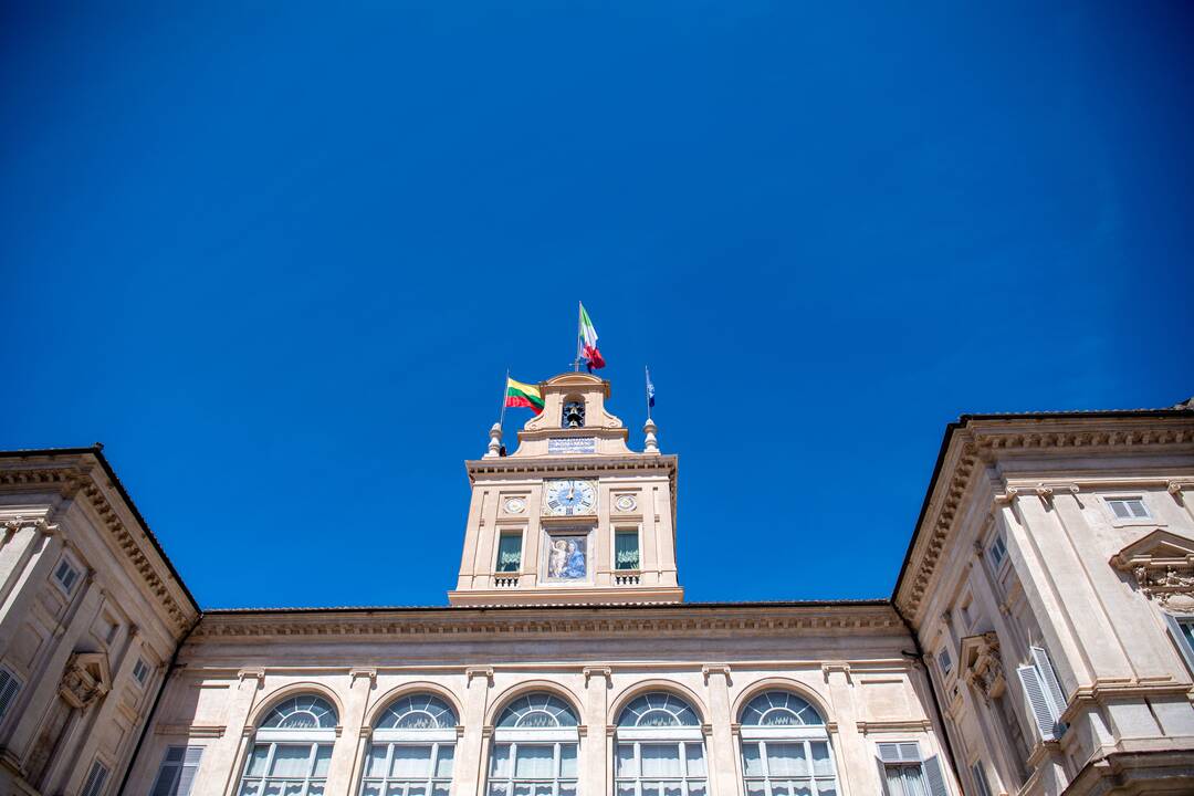 Prezidento vizitas Italijoje