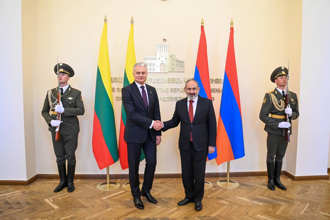 G. Nausėdos vizitas Armėnijoje