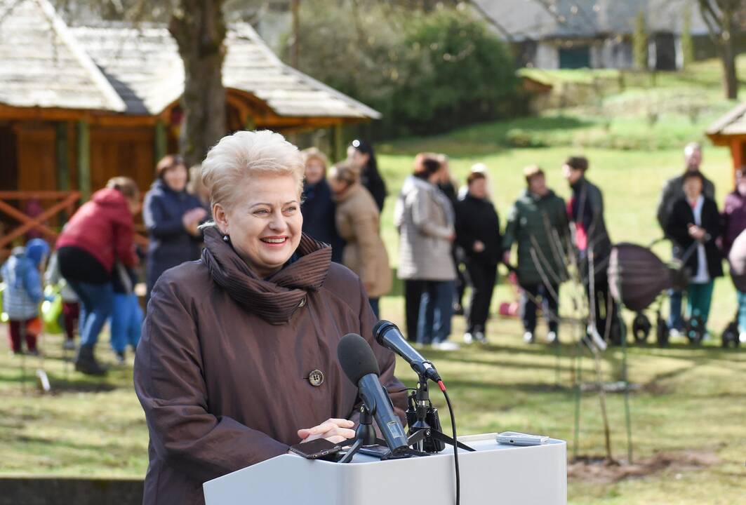 Prezidentė paskelbs kampanijos „Už saugią Lietuvą“ pradžią