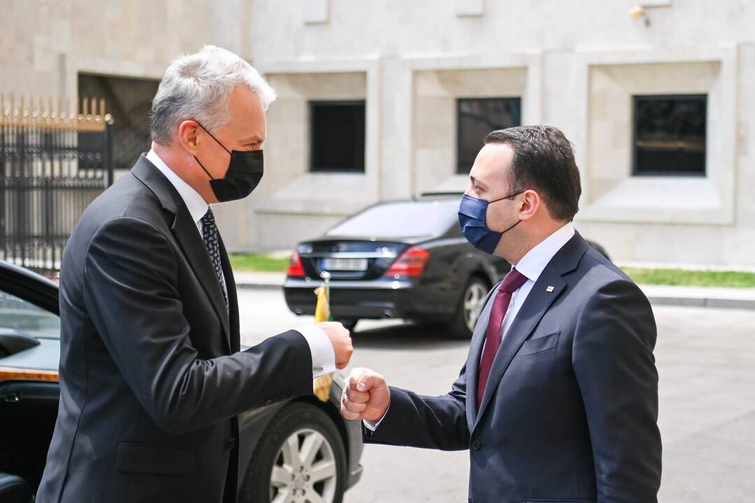 G. Nausėda tęsia vizitą Sakartvele