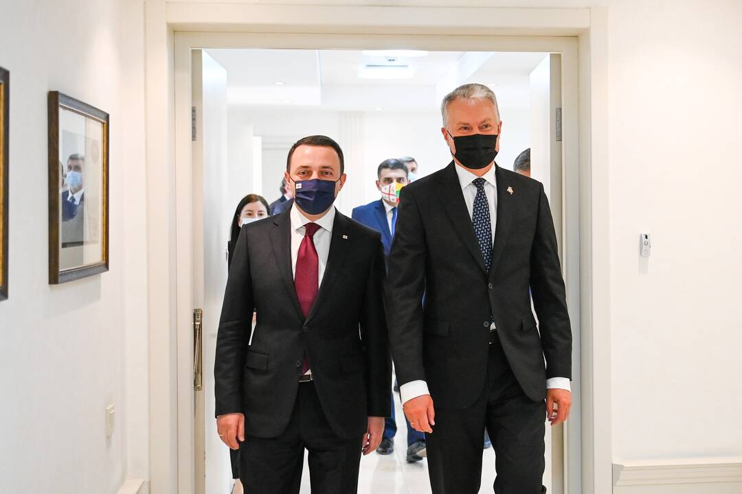 G. Nausėda tęsia vizitą Sakartvele