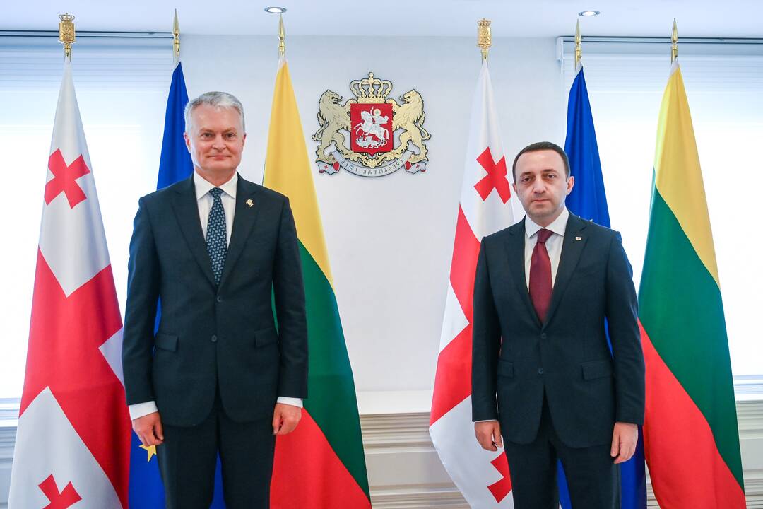 G. Nausėda tęsia vizitą Sakartvele