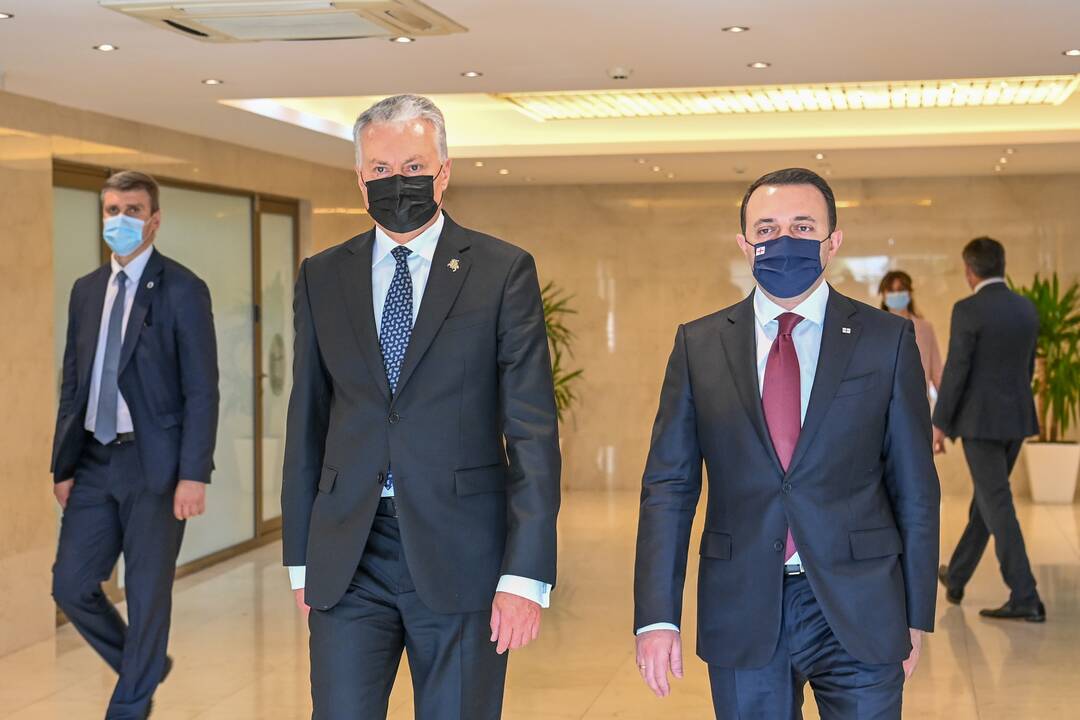G. Nausėda tęsia vizitą Sakartvele