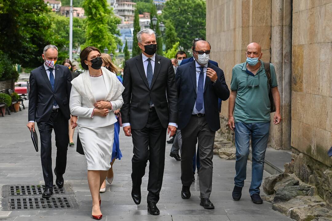 G. Nausėda tęsia vizitą Sakartvele