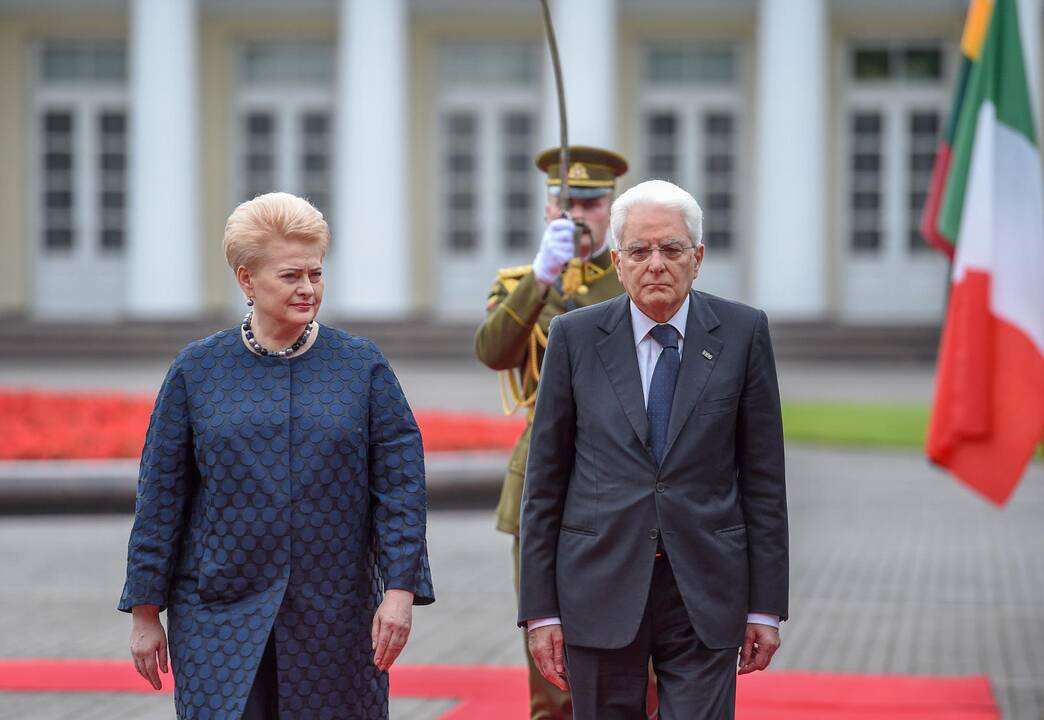 Lietuvoje vieši Italijos prezidentas