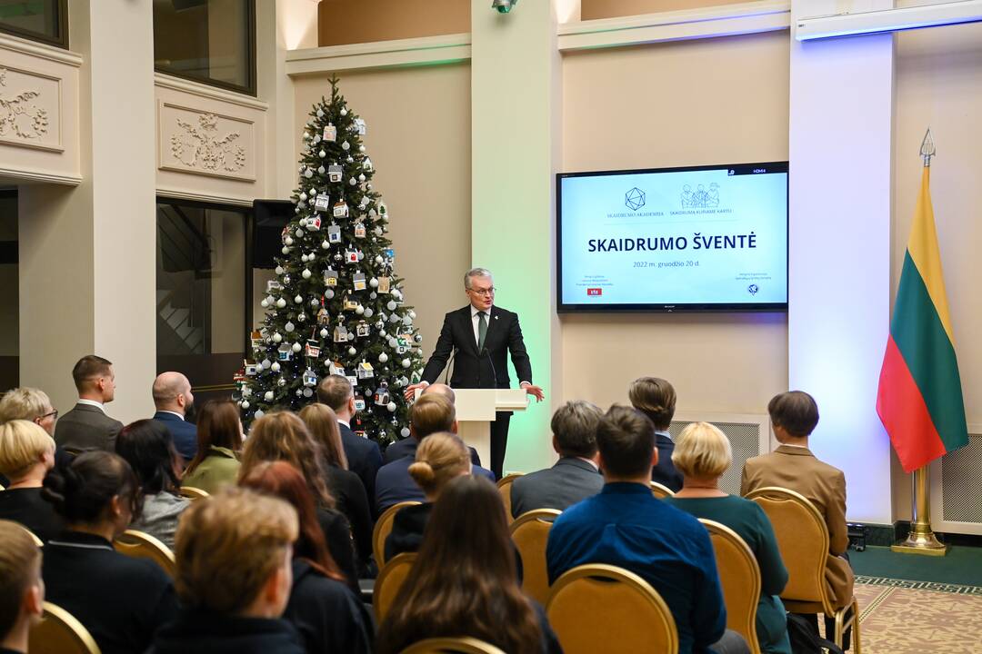 „Skaidrumo akademijos“ apdovanojimų ceremonija