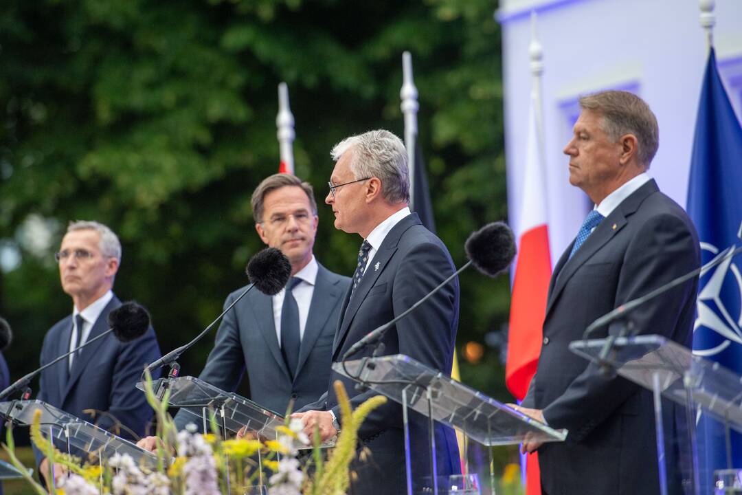 G. Nausėdos darbo vizitas Hagoje