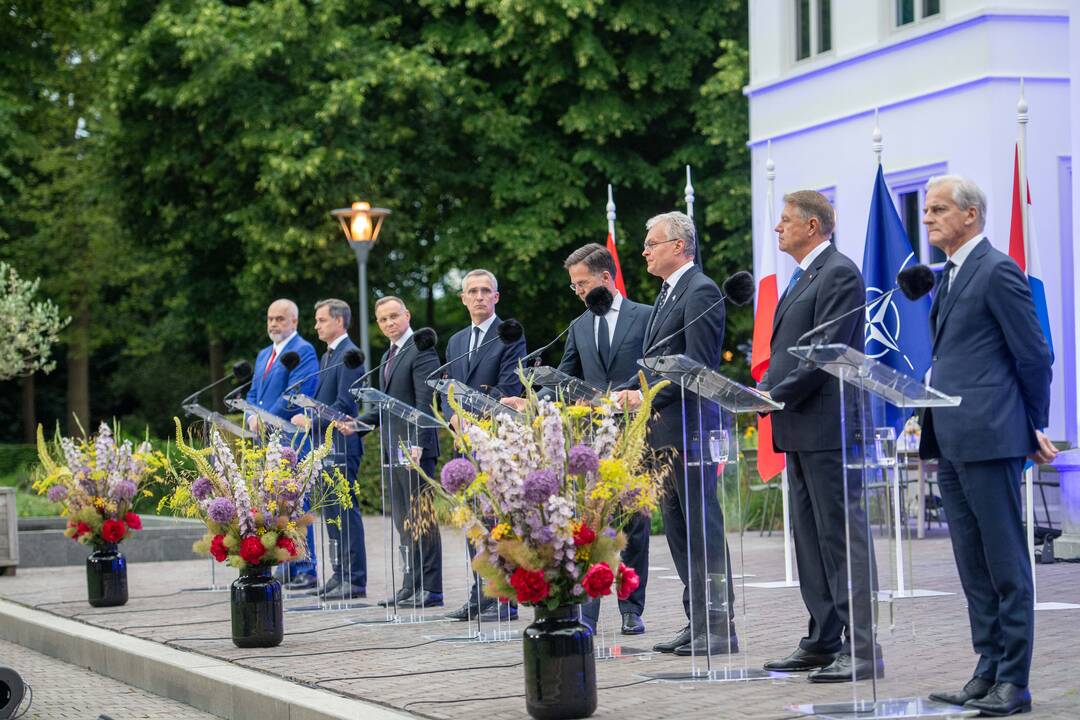 G. Nausėdos darbo vizitas Hagoje