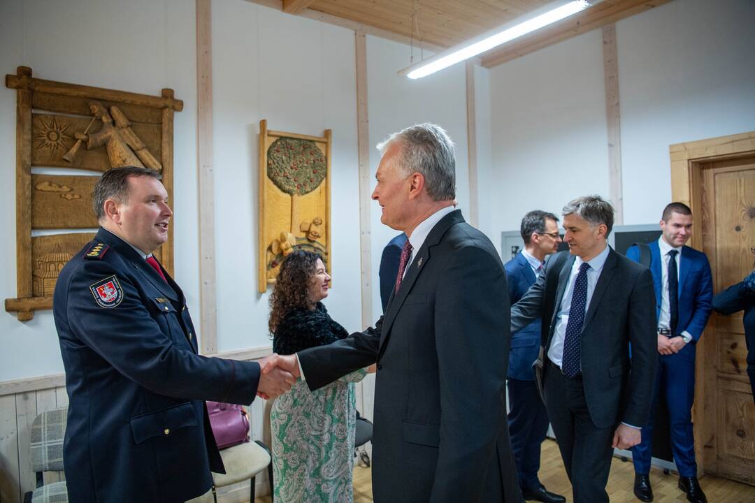 Prezidento darbo diena Alytuje