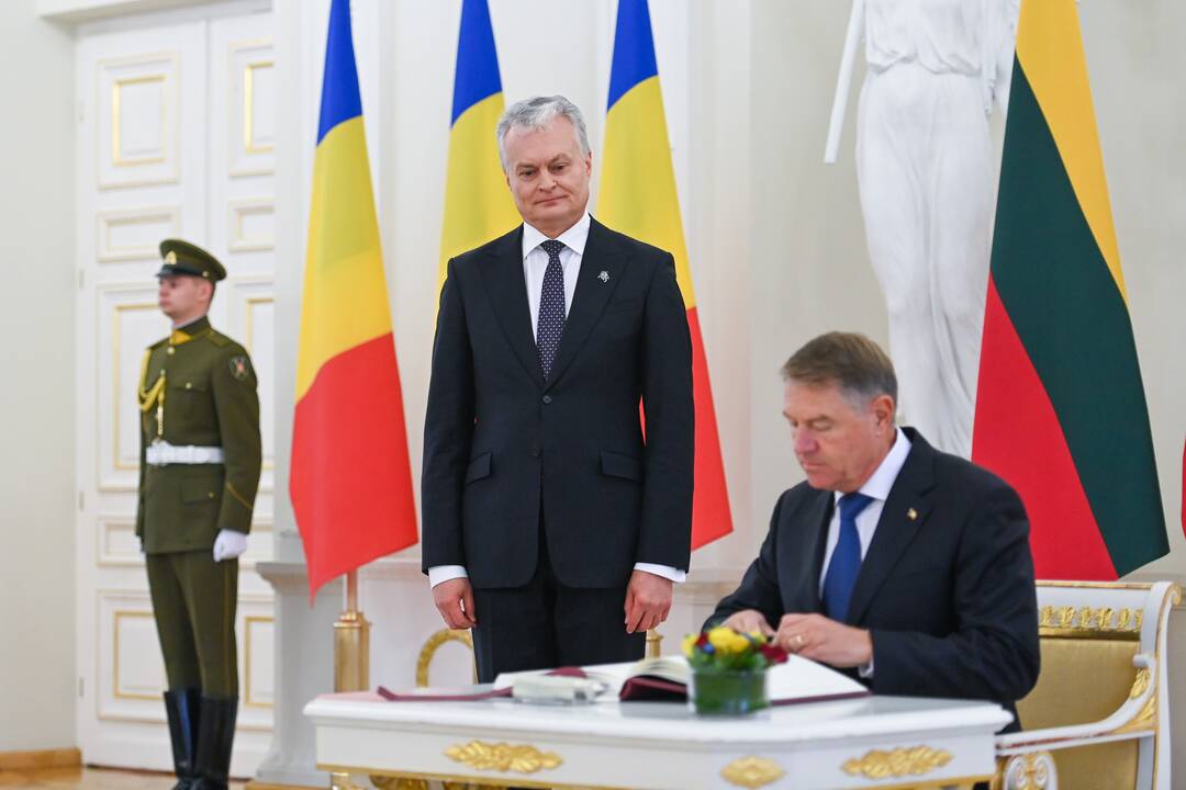 Rumunijos prezidento vizitas Lietuvoje