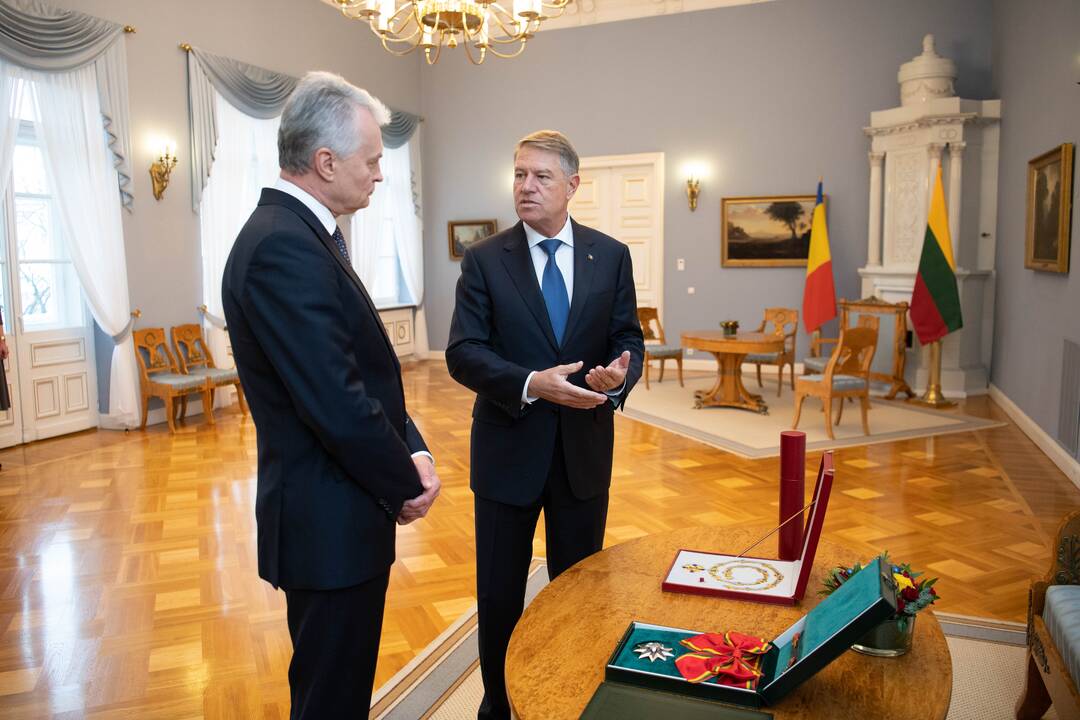 Rumunijos prezidento vizitas Lietuvoje