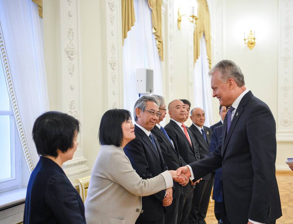 Prezidentūroje – Japonijos verslo delegacija
