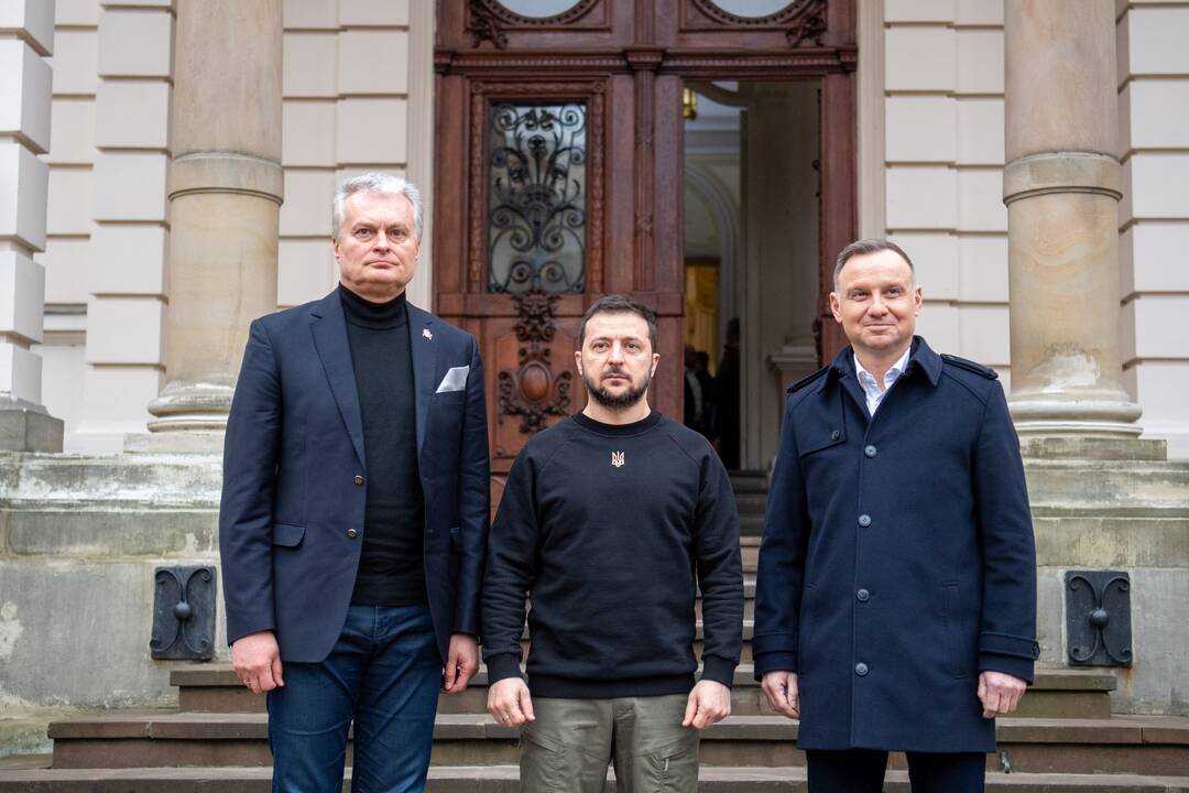 G. Nausėda vėl vieši Ukrainoje