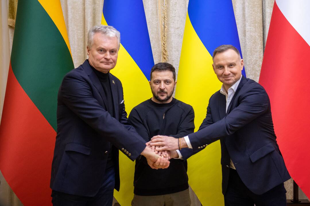 G. Nausėda vėl vieši Ukrainoje