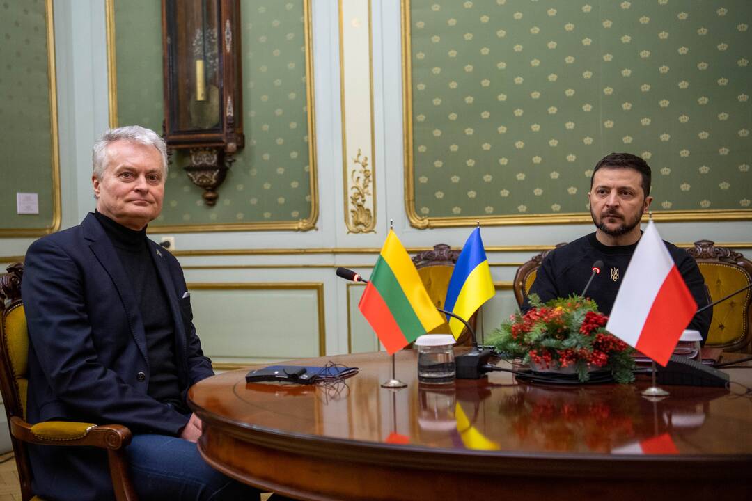 G. Nausėda vėl vieši Ukrainoje