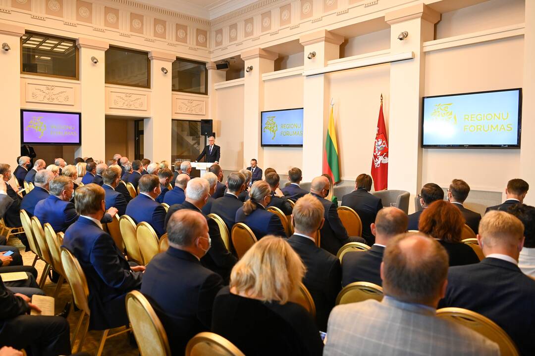 Prezidentas atidarė Regionų forumą