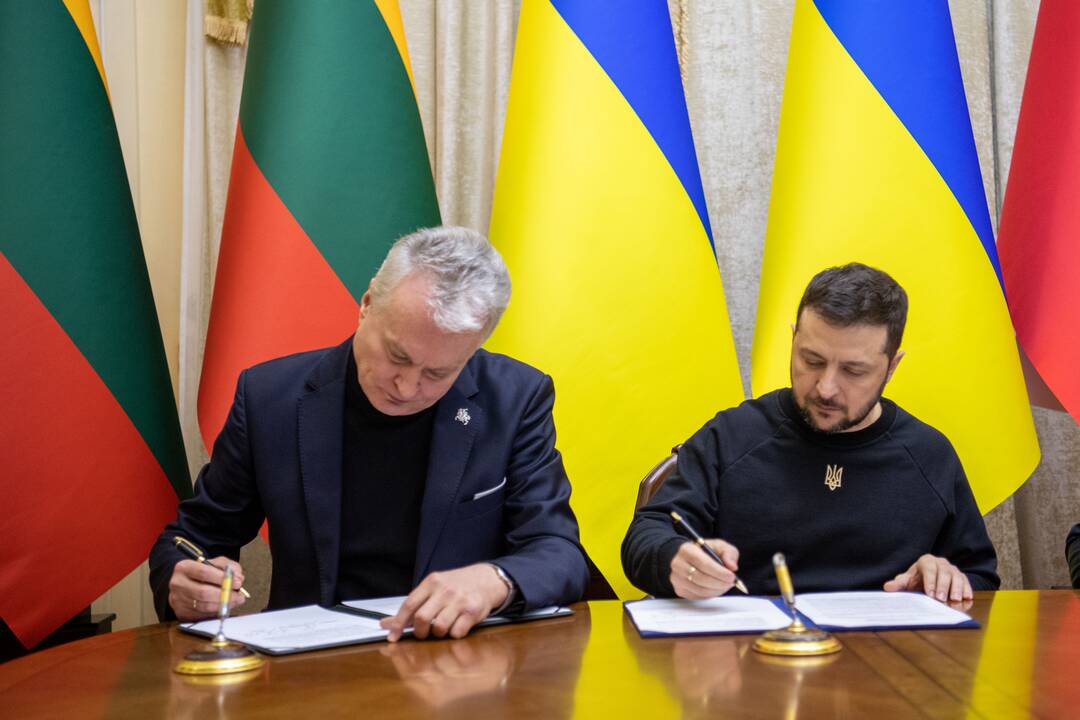 G. Nausėda vėl vieši Ukrainoje
