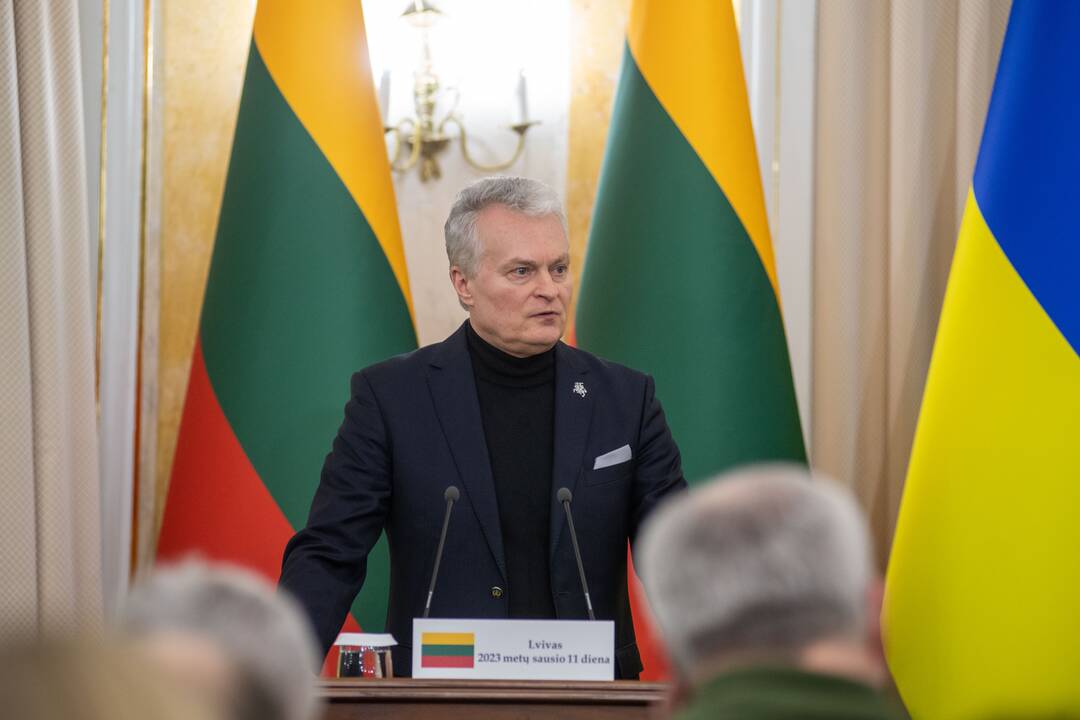 G. Nausėda vėl vieši Ukrainoje