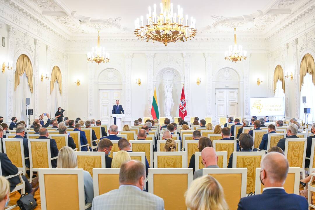 Prezidentas atidarė Regionų forumą