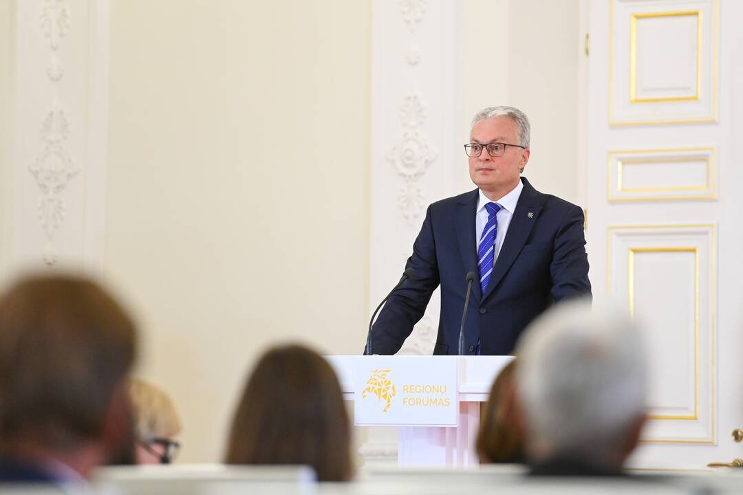 Prezidentas atidarė Regionų forumą