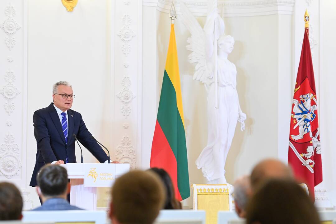 Prezidentas atidarė Regionų forumą