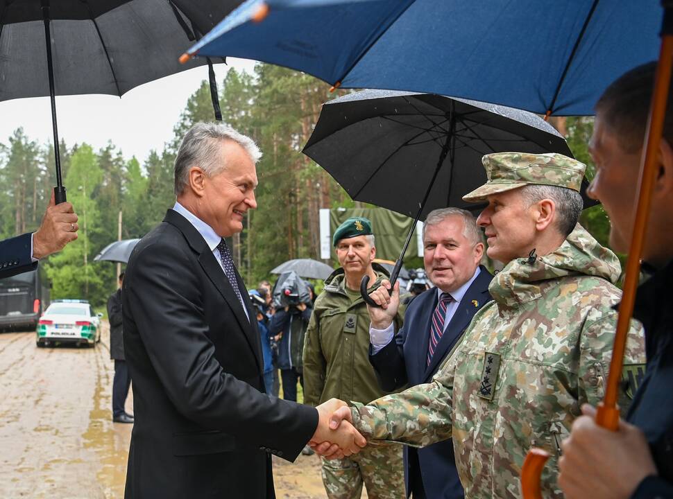 Rūdninkų karinio poligono atidarymas