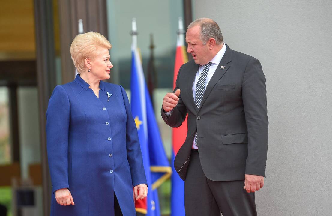 Prezidentė dalyvauja Sakartvelo šimtmečio renginiuose
