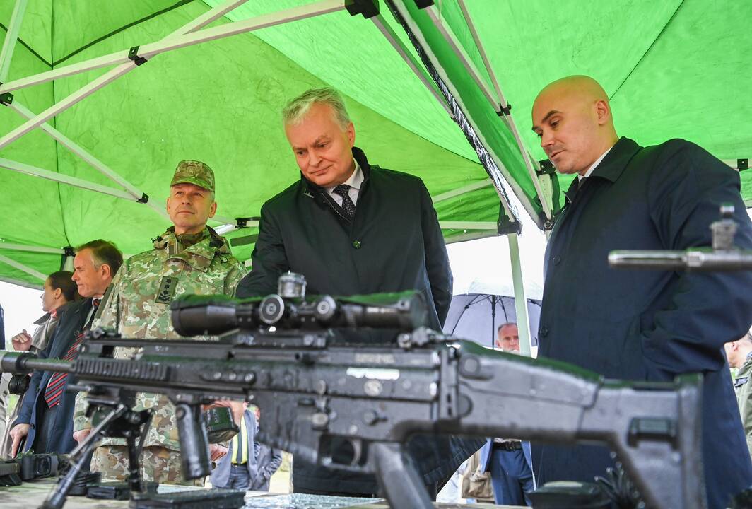 Rūdninkų karinio poligono atidarymas