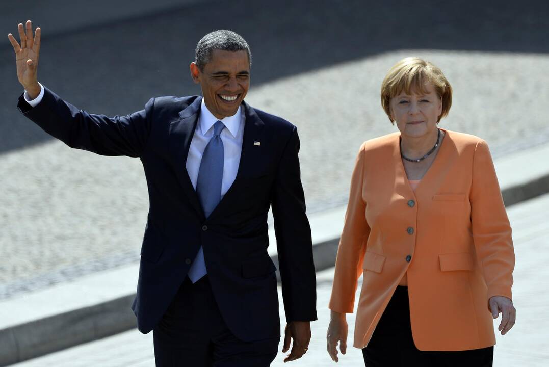 B. Obama: A. Merkel nereikės nerimauti dėl JAV šnipinėjimo