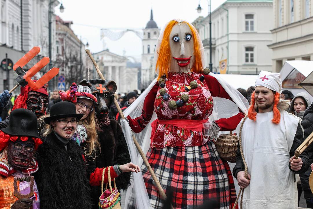 Lietuvoje švenčiamos Užgavėnės