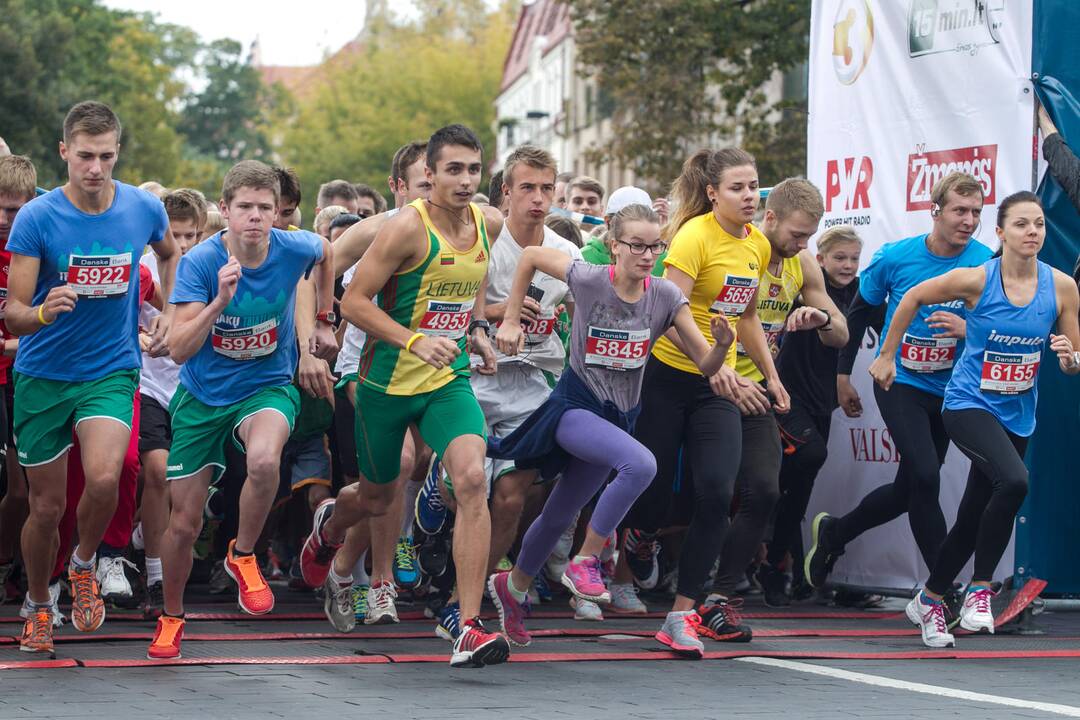 "Danske Bank Vilniaus maratone" – 15 tūkst. bėgikų