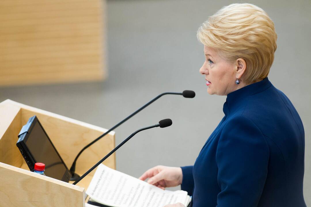 Vieniems politologams Prezidentės pranešimas atrodė rinkiminis, kitiems – objektyvus