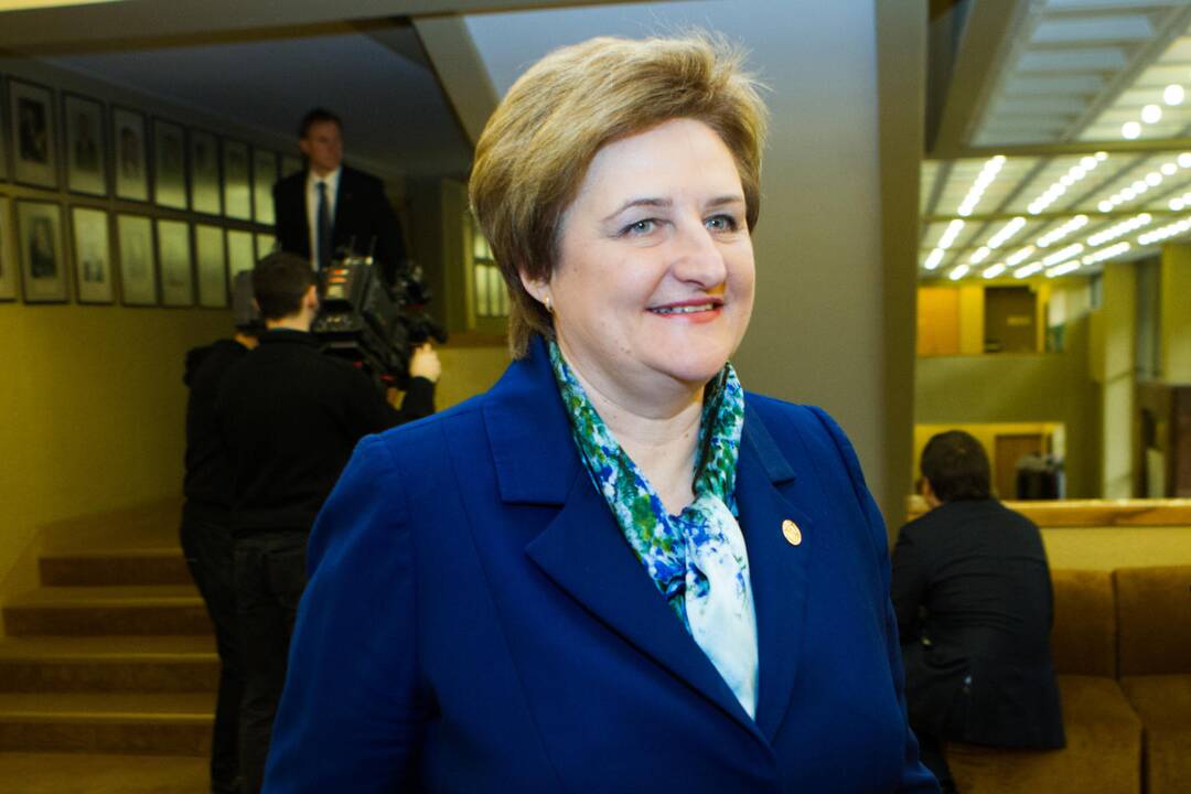 L. Graužinienė pasveikino Europos Parlamento pirmininku perrinktą M. Schulzą