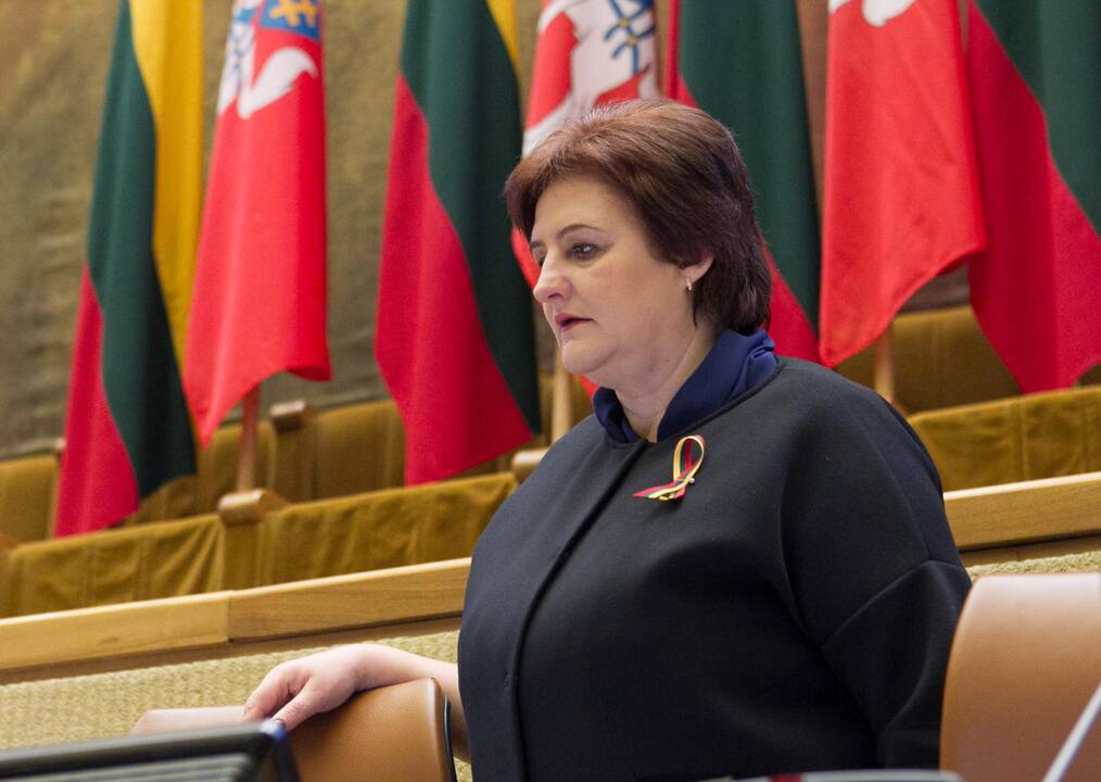 L. Graužinienė kol kas neketina trauktis iš Seimo pirmininkės posto