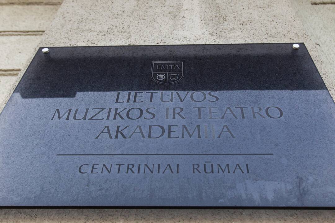 Muzikos ir teatro akademija ragina pranešti apie prievartą ar diskriminaciją