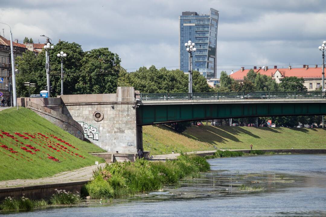 Prezidentė džiaugiasi, kad nuo Žaliojo tilto dingo sovietinės skulptūros