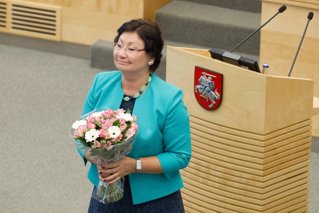 Į Seimą sugrįžta O. Valiukevičiūtė