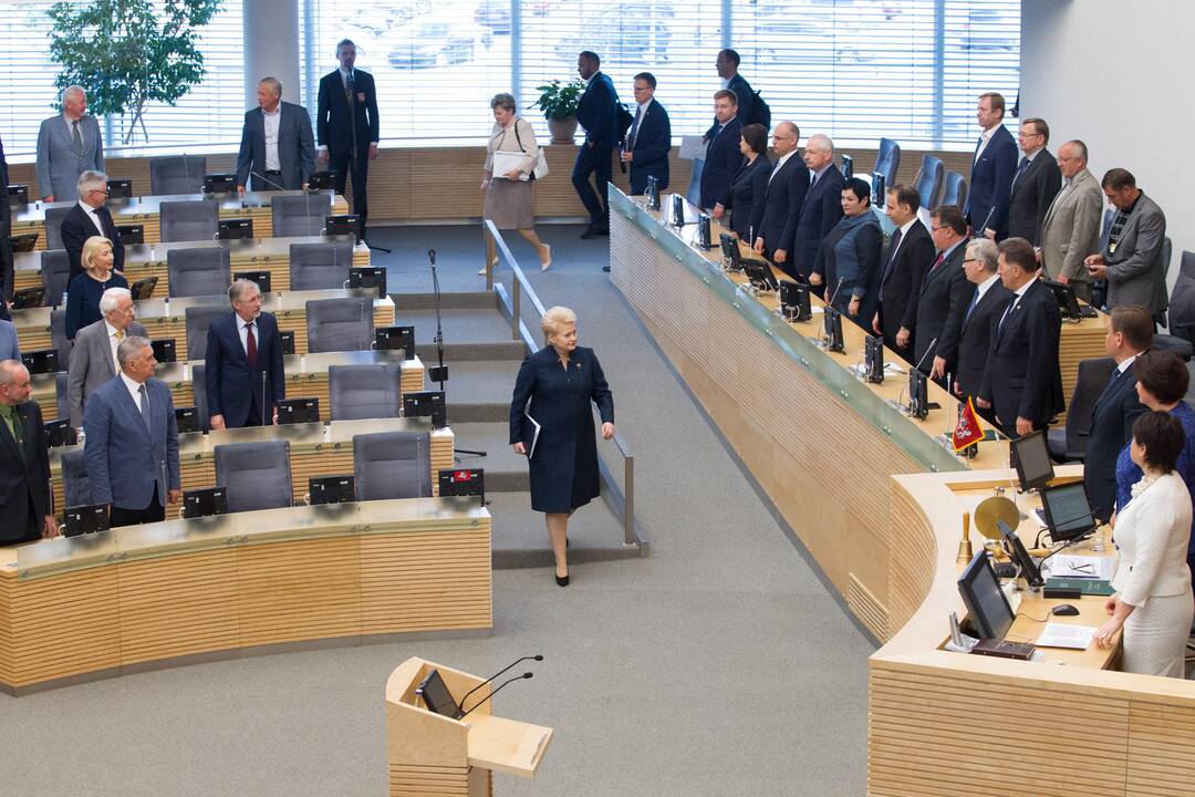 Kuo baigsis iniciatyva tirti galimą prezidentūros manipuliavimą teisėsauga?