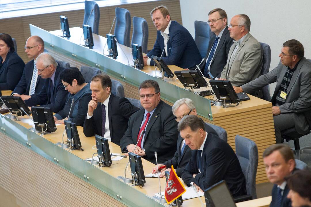 Varžybose dėl Seimo nario mandato – beveik visas ministrų kabinetas