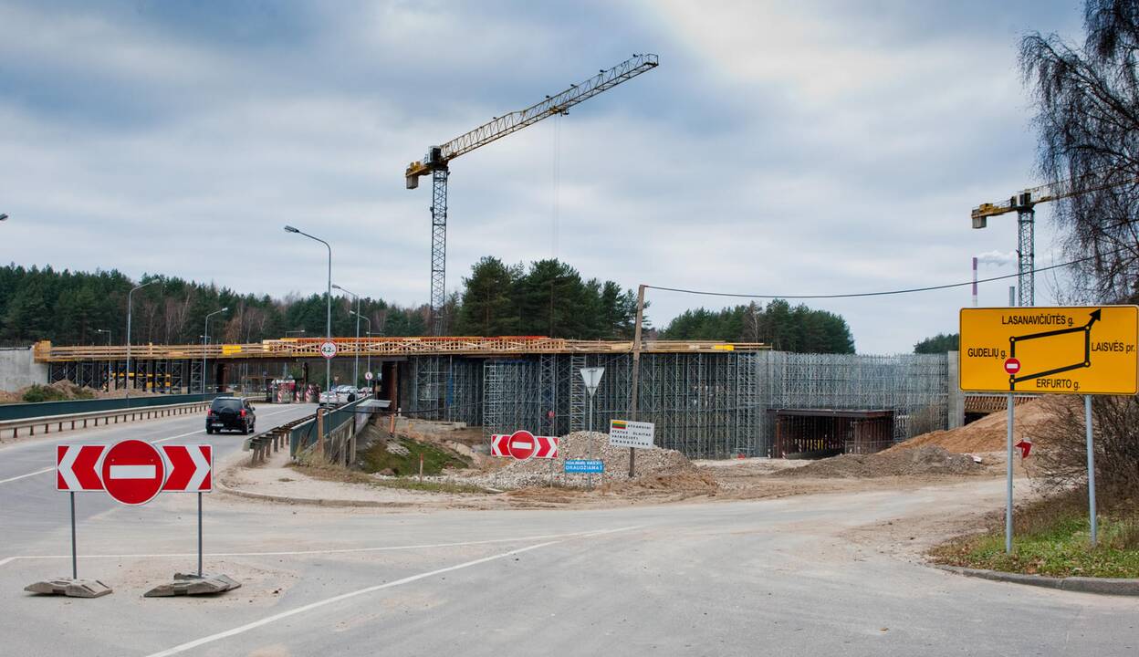 Nuo lapkričio 1-osios atidaromas Erfurto-Oslo gatvių viadukas