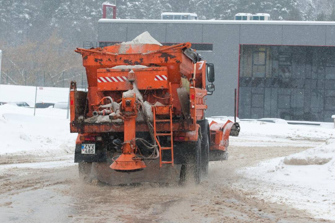 Ar Vilniaus kelininkus žiema užklupo netikėtai?