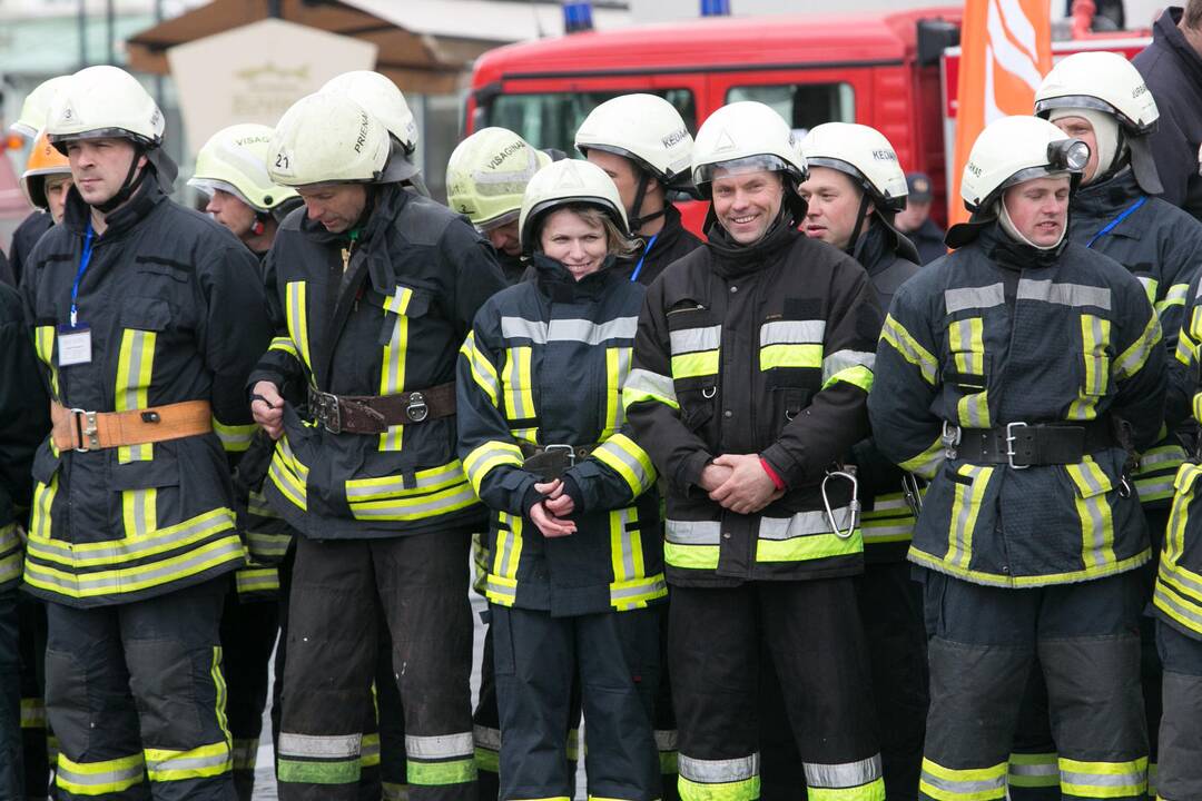Ugniagesiai gelbėtojai mini savo globėjo Šv. Florijono dieną