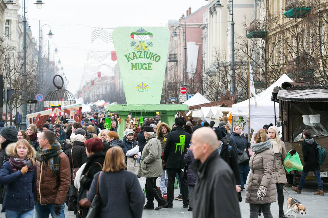 Kaziuko mugėje sostinėje dėl viruso grėsmės atsisakoma dalies renginių 