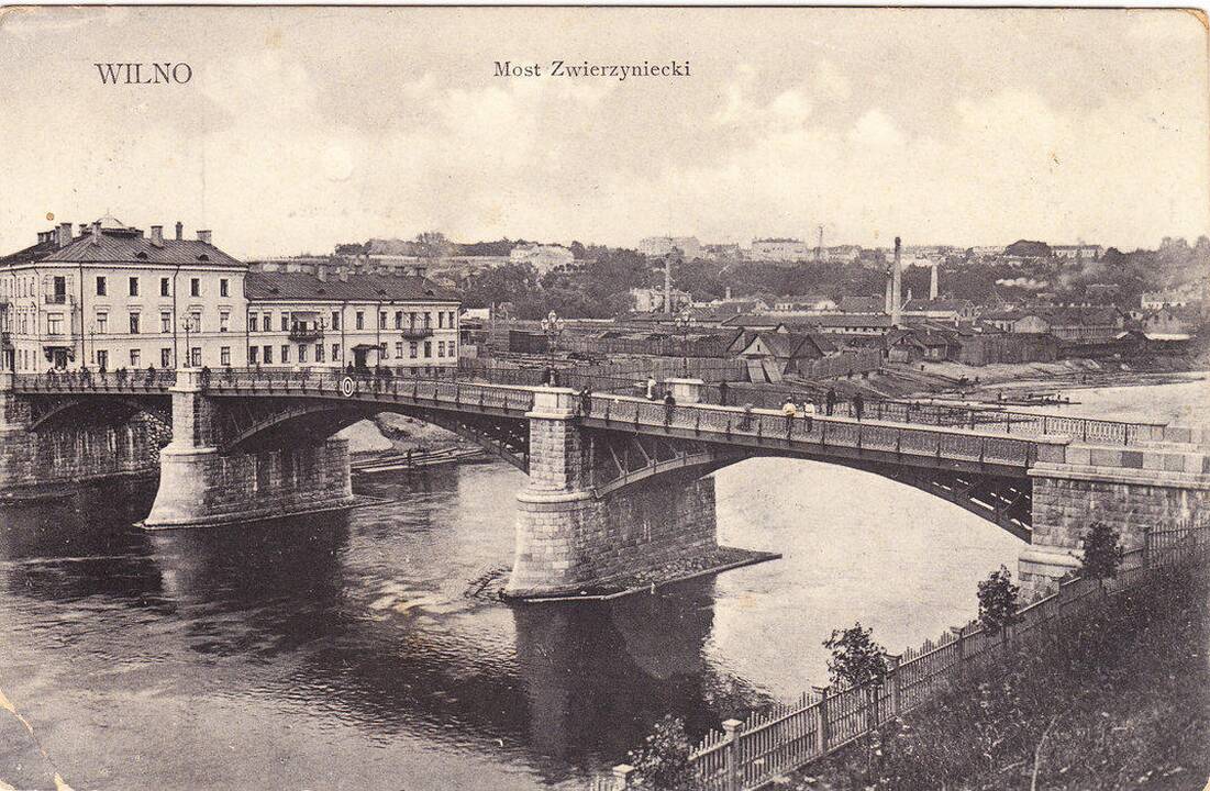 Vilniaus centriniame pašte – tiltų per Nerį istorija